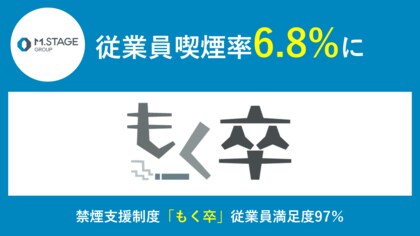 禁煙支援制度「もく卒」で喫煙率6.8%に【5月31日は世界禁煙デー】
