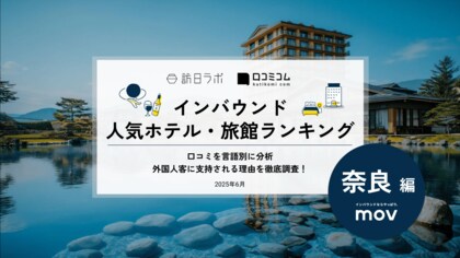 【独自調査】2025年最新：外国人に人気のホテル・旅館ランキング［奈良 編］1位は「ノボテル奈良」！| インバウンド人気ホテル・旅館ランキング　#インバウンド #MEO