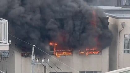 火の気ない部屋からなぜ火が…生徒1人が救急搬送された中学校での火災 “1つの可能性”を専門家が指摘