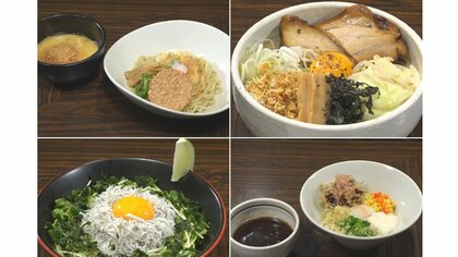 名物とコラボ「夏限定ラーメン」8品　味噌ソース使った“ぶっかけ麺”も…名古屋駅構内「驛麺通り」