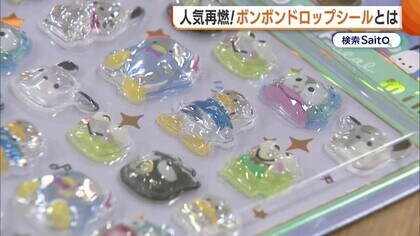 30分待たず完売…入手困難な“ボンボンドロップシール”求め列！平成女児ブームに乗り“シール”人気再燃「子どもと一緒にハマっている」新潟