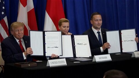 アメリカ軍がグリーンランドに拠点　デンマークの主権は維持