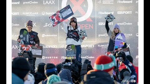 スノーボードスロープスタイルW杯第2戦で村瀬心椛選手（21）が今季初優勝　ミラノ・コルティナ五輪ヘ弾み