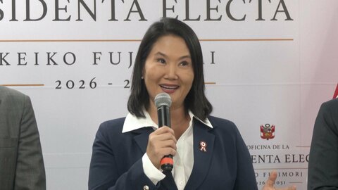ペルー大統領選でケイコ・フジモリ氏が初当選　アルベルト・フジモリ元大統領の長女　親子2代で日系人の大統領　7月28日就任予定
