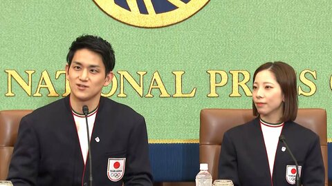 りくりゅうペア会見「2人の関係は？」質問に「ご想像にお任せします」　木原選手「キャンピングカー断られた」三浦選手「国内旅行がしたい」