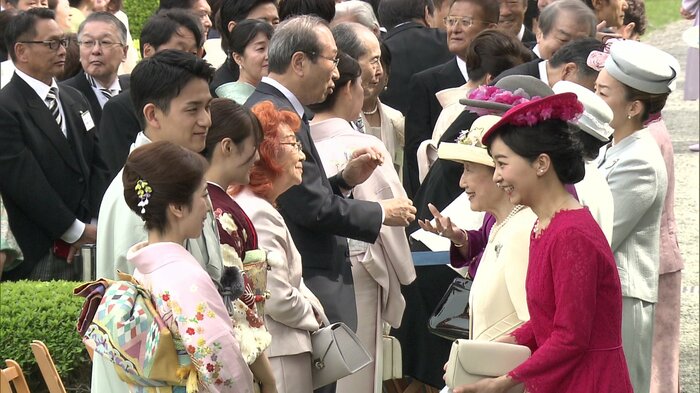三浦璃来選手・木原龍一選手と懇談される佳子さま