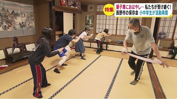 「駒獅子会」の練習