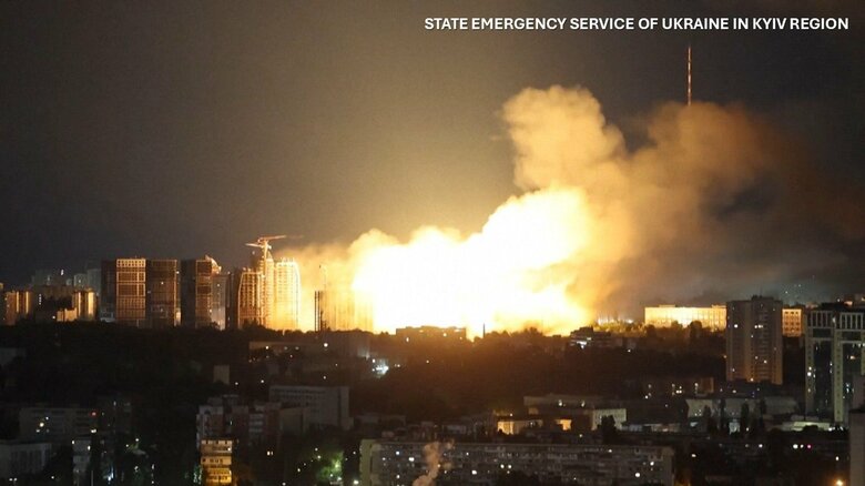 ロシア軍がキーウに大規模攻撃　9人死亡、子ども含む30人超けが　ゼレンスキー大統領「迎撃ミサイル不足」パトリオット追加支援訴え｜FNNプライムオンライン