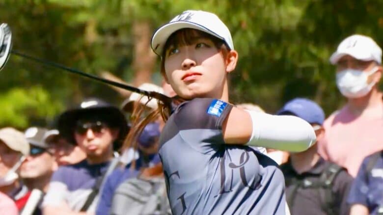 【女子ゴルフ】「めっちゃ興奮状態です」馬場咲希は渋野日向子、山下美夢有と同組スタート。細身の18歳は食トレで5000キロカロリーと格闘中｜FNNプライムオンライン