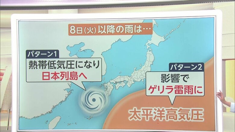 【台風情報】本州の大雨は長期化へ　“迷走台風”24号＋秋雨前線で来週も警報級大雨の恐れ　来週以降想定される2つの雨パターン｜FNNプライムオンライン