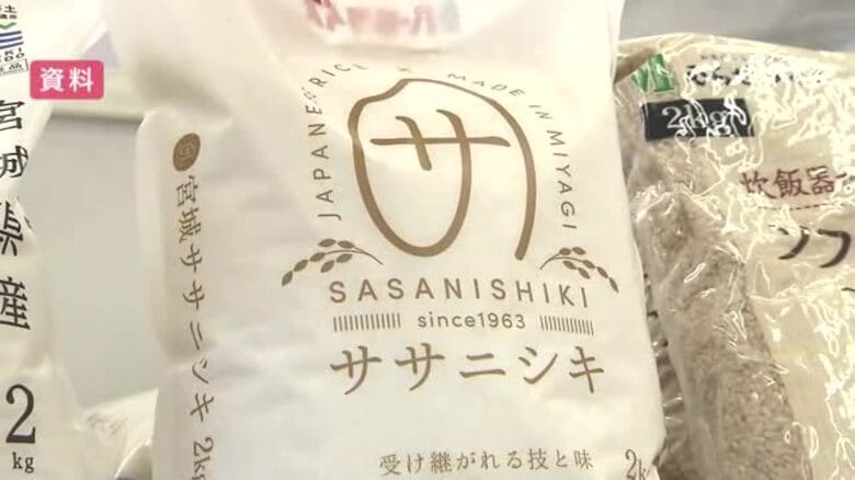 スーパーのコメ価格が3週ぶりの値下がり　5キロ4260円で前週比56円安　新米の流通や備蓄米販売の減少が原因か｜FNNプライムオンライン