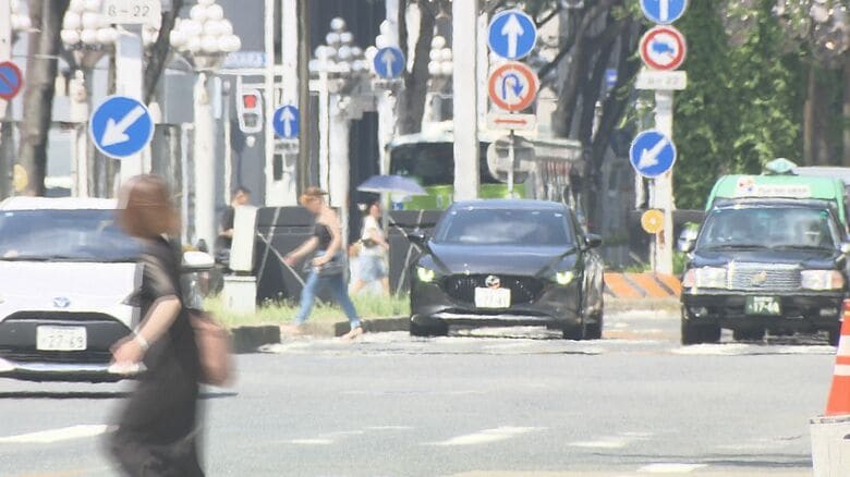 名古屋の予想最高気温39度…3日も東海3県は“体温超え”の危険な暑さとなる見込み 各県に熱中症警戒アラート｜FNNプライムオンライン