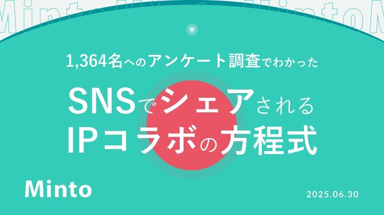 【IPコラボ調査】シェアされやすいIPコラボキャンペーンとは？ SNSでシェアされるIPコラボの方程式