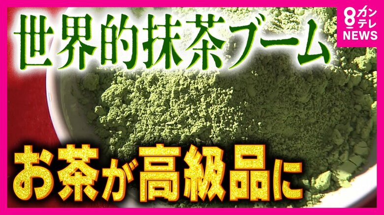 『抹茶ブーム』外国人観光客が「爆買い」開店15分で売り切れ　抹茶増産で生産減った「煎茶」に値上がりの余波｜FNNプライムオンライン