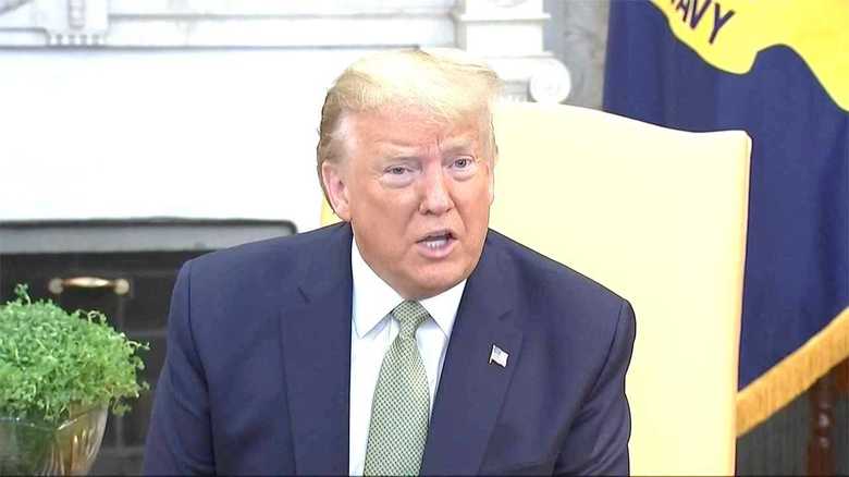 「ピークは早くて7月」と発言したトランプ大統領