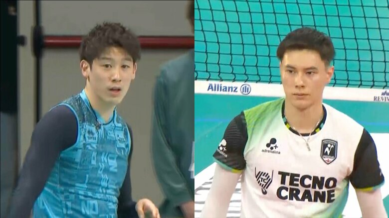 左:石川祐希、右:髙橋藍