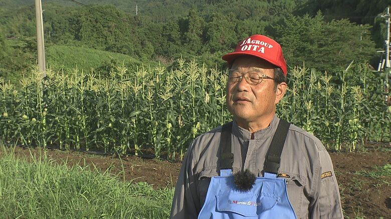 白いとうもろこし同好会会長　安部敏彦さん