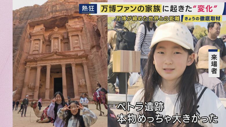 ヨルダンを訪れた来場者