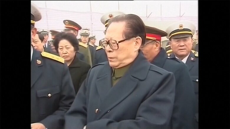 生前の江沢民・元国家主席