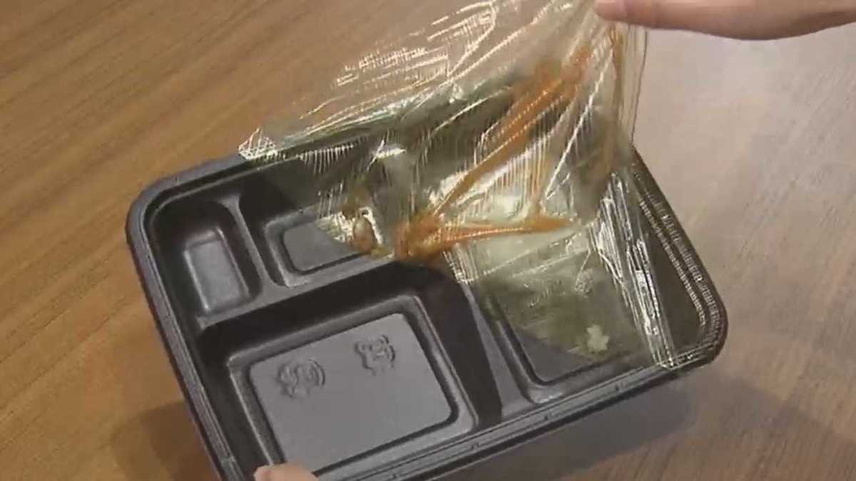 食べ終わったらフィルムを剥がしてリサイクル 丸の内の エコ弁当 が凄い