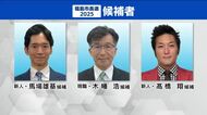 福島市長選挙　選挙の構図　現職と新人2人の主張　継続か刷新か　今後4年間の舵取り役は　16日投開票