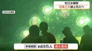 松江水郷祭「湖上花火」2027年は7月31日と8月1日に開催　集客強化で将来は「日本三大湖上花火」に