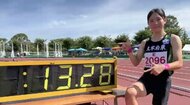 日本新記録の秘密は「最初の8歩」中学女子ハードル界の新星・今村好花さん「母に感謝しかない」【福岡発】