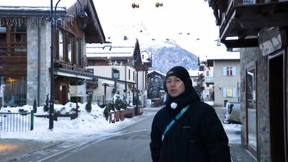 【映像】気温は氷点下10度以下…まるで“絵本の世界”イタリアの五輪会場の町リビーニョから中継