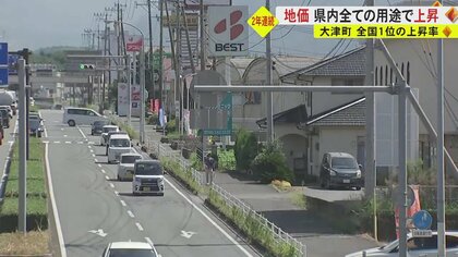 地価調査で熊本・大津町が全国1位の上昇率　30%を超える伸びのウラにはTSMCの熊本進出