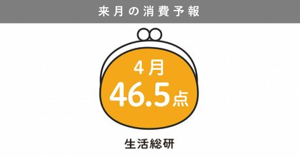 博報堂生活総研[来月の消費予報・2025年4月]（消費意欲指数）