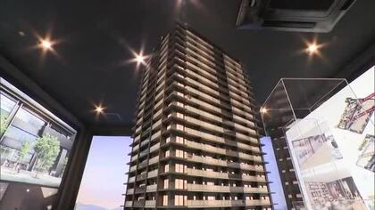 岡山市中心部「三丁目劇場」跡地に２９年２月、複合型タワーマンション建設！モデルルームを公開【岡山】