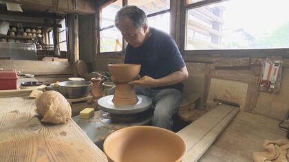 大雨被害から1年 土砂直撃で工房全壊　長年『資さん』の器を作成 再起かける窯元「小石原焼を作り続ける」