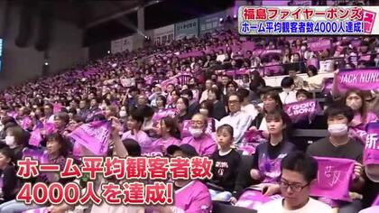 福島ファイヤーボンズ　平均観客者数4000人がかかったホーム戦　青森ワッツに勝利《B2第31節》