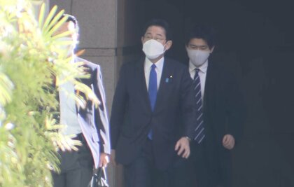 【速報】岸田首相 慢性副鼻腔炎の手術で病院へ