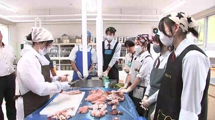 地元の産業に理解を“鶏肉”学ぶ出前講座　二戸市の生産加工企業が開催　岩手県
