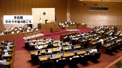 福岡県議会「百条委員会設置」可決　金銭授受疑惑の解明へ　議論紛糾の末、採決は異例の午前4時すぎに