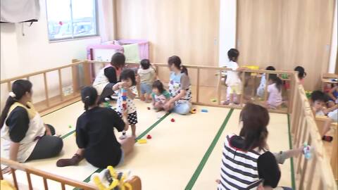保育園で園児預かりが本格的に再開　保護者「家の片付けに助かる」園長「子供たちが安心できる場所に」　熊本・八代市