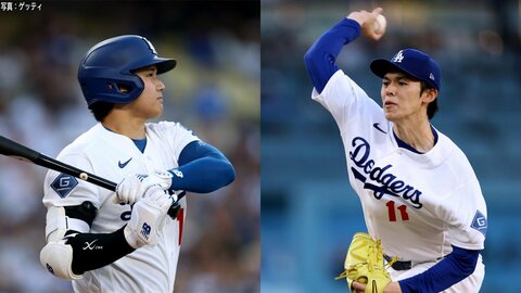 大谷翔平5打数ノーヒット…51打席ノーアーチ　佐々木朗希は6回途中3失点で勝敗つかず　ベッツ復帰もドジャース3連敗