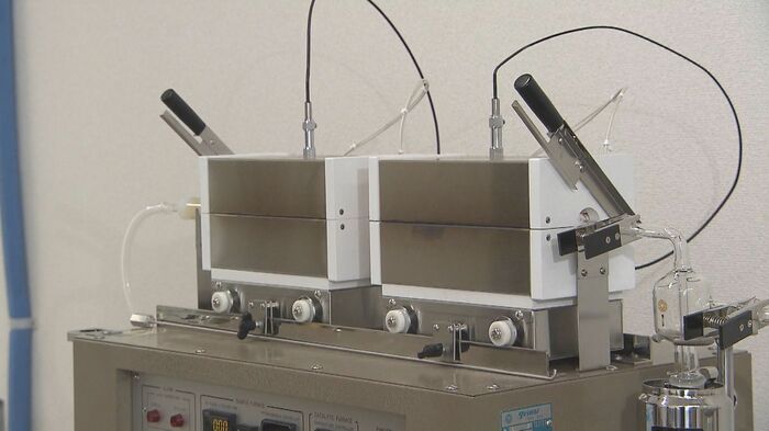 検体を燃焼させる装置 検査期間の圧縮が可能に