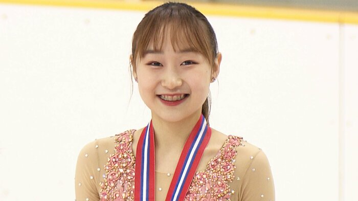 12月の愛知フィギュアで松生は高得点をマークし優勝