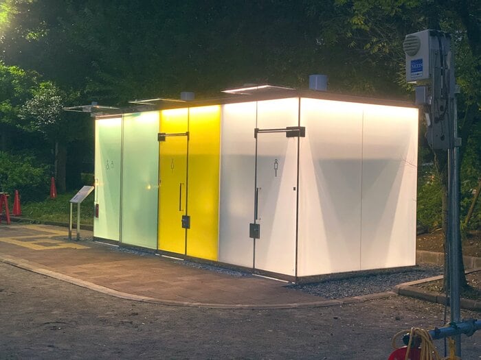 使用中:不透明の状態(はるのおがわコミュニティーパーク)。提供:大槻幸夫さん