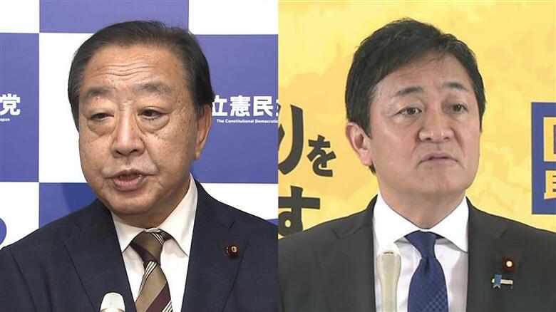 立憲・野田氏「国会論戦で厳しく対決」国民・玉木氏「閉塞感打破へ協力したい」高市新首相に温度差｜FNNプライムオンライン