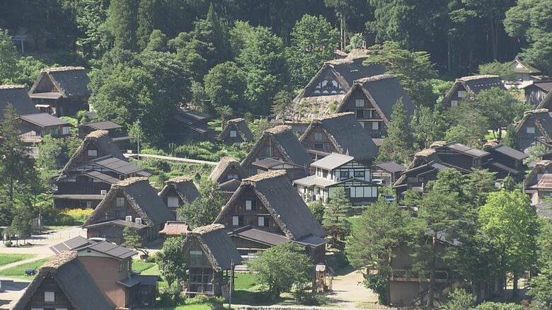 スペイン人観光客が被害に…世界遺産「白川郷」で男性が背後からクマに襲われる ツキノワグマとみられ右腕にケガ｜FNNプライムオンライン