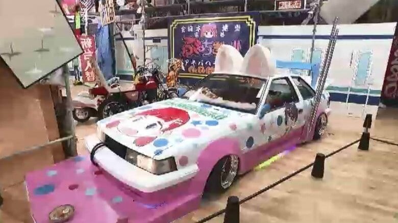「ヤンキー痛車」など約70点が美術館に　現代アーティストMr.の個展が初開催　ポップカルチャーが現代アートに　福岡｜FNNプライムオンライン