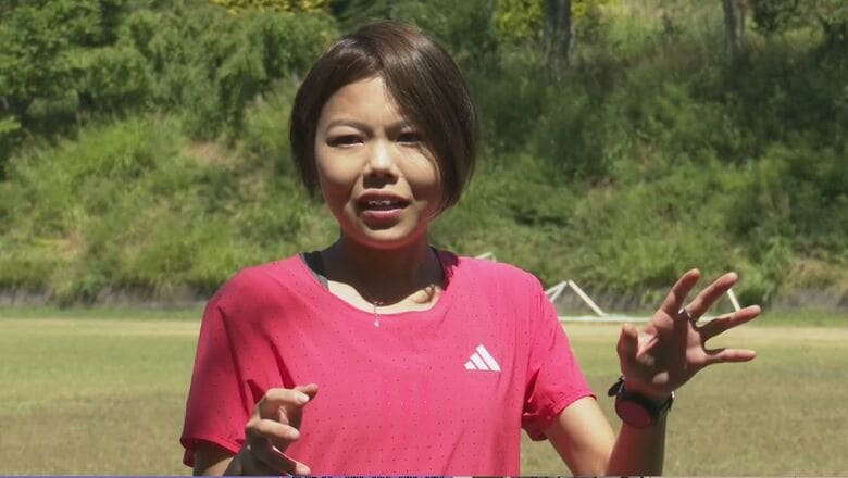 ロス五輪出場を目指す陸上の萩谷楓選手（24）が小中学生向けにランニング教室　駅伝の強豪・長野東高校を経て実業団へ　東京五輪では女子5000mに出場　一度引退、2023年現役に復帰｜FNNプライムオンライン