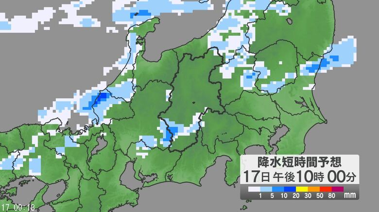 長野県では落雷や竜巻などの激しい突風、急な強い雨に注意　17日昼過ぎから夜遅くにかけて、大気の状態が非常に不安定｜FNNプライムオンライン