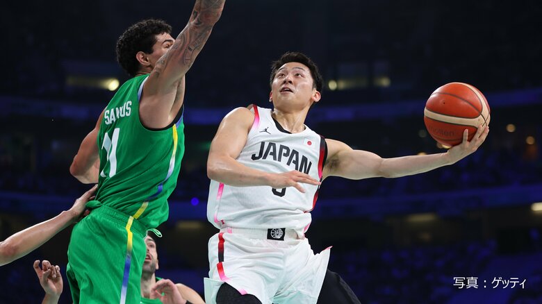【速報】バスケ男子日本1次リーグ敗退　ブラジルに84―102で敗れ3戦全敗に｜FNNプライムオンライン