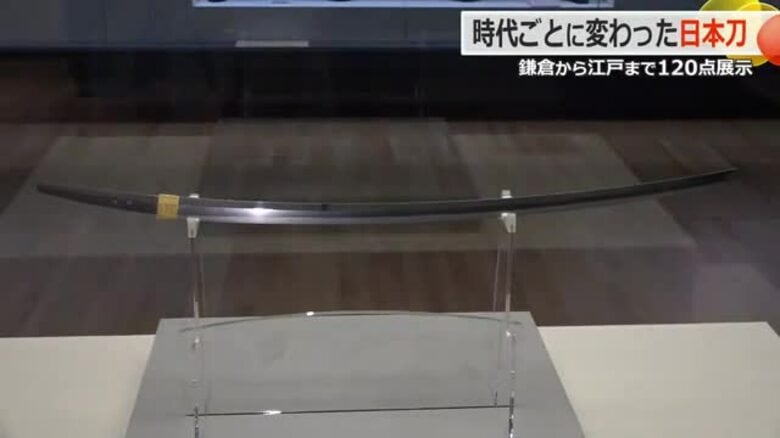 “戦いの道具”から格式や権威を表す“象徴”へ 時代を経て役割が変化した日本刀 一乗谷朝倉氏遺跡博物館で特別展 福井|FNNプライムオンライン
