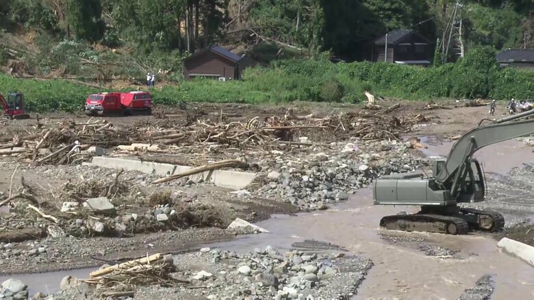 石川・輪島市での捜索の様子
