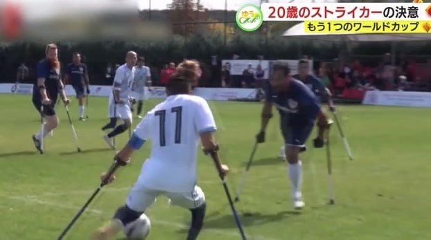 アメリカ戦でシュートを決めた後藤選手（11）